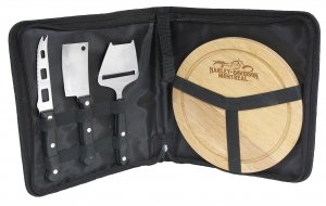 Portable 3 piece cheese knife & board set #RushExpress72hrs