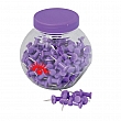 PUSH PINS IN A CONTAINER