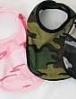 Reversible Camouflage Baby Bib