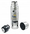 Two-tone stainless steel thermos