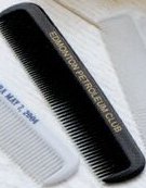 Unbreakable Comb (Navy Blue & White)