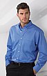 VanHeusen 18CV521 - Men's Long Sleeve Twill Dress Shirt - 60/40