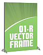 Vector Frames - 47 x 35w Rectangle frame (01) - With OCL case