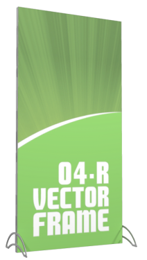 Vector Frames - 95 x 47w Rectangle frame (04) - With OCL case