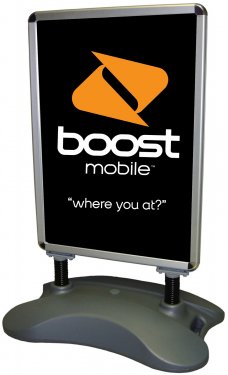 Banner Stand - Sidewalk Poster Stand (Large Double Sided)