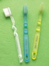 Children's Toothbrush w/ Wavy Handle