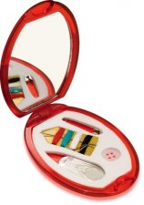 Compact Mirror w/ Sewing Kit (3x2 1/8)