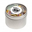 Jolly Ranchers in Small Round Window Tin