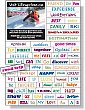 Magnetic Word Set (74 pieces), Digital Full Colour, White Vinyl Topcoat