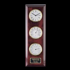 Three Face Simmons Clock, Thermometer & Hygrometer