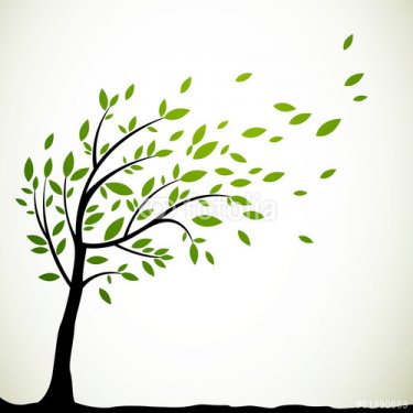 Vector Illustration of an Abstract Tree - 901150510