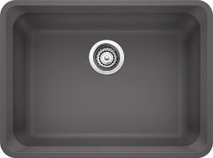 Blanco Sink - Vision U 1 - 24 x 18 - Cinder