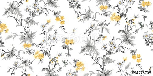 Echo Floral Seamless Pattern - 901151067