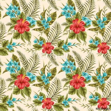 Floral seamless pattern - 901151080