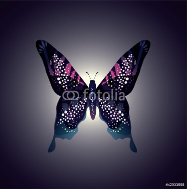 Abstract  Butterfly - 900868439