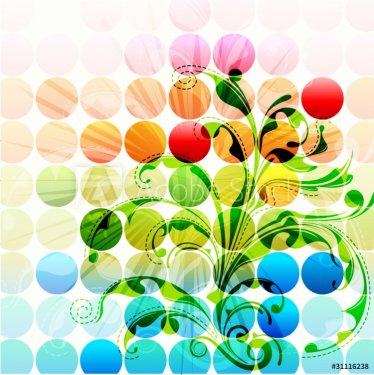 Abstract Floral Background - 900490071