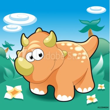 Baby Triceratops - 900455810