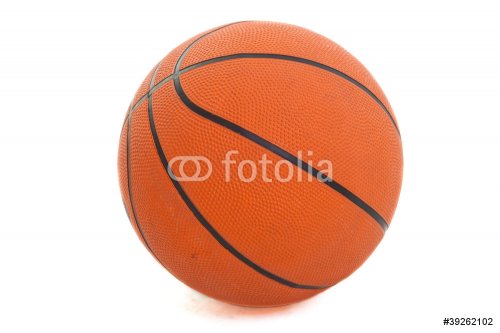 Basketball isolated on white - 900452897