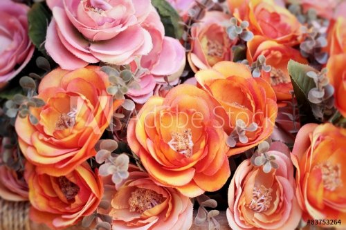 Beautiful rose of artificial flowers - 901144198