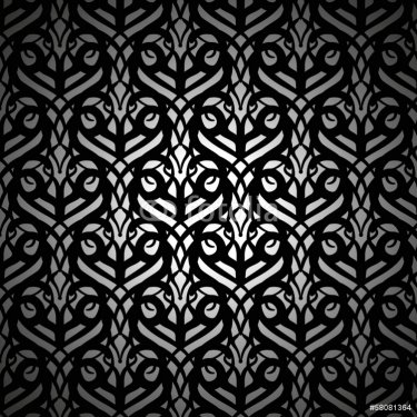 Black Forged Pattern