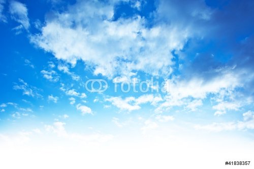 Blue sky background border - 900426475