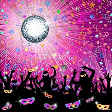 Carnevale in Musica-Carnival Music Party-Vector - 900469250