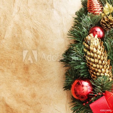 Christmas decoration. vintage background. - 900636324