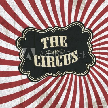 Classical circus background, vector, eps10 - 901142105