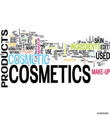 Cosmetics word cloud - 900954826