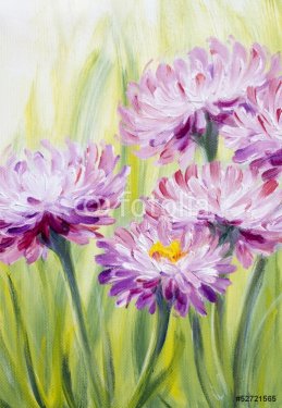 Daisy, oil painting - 901143058