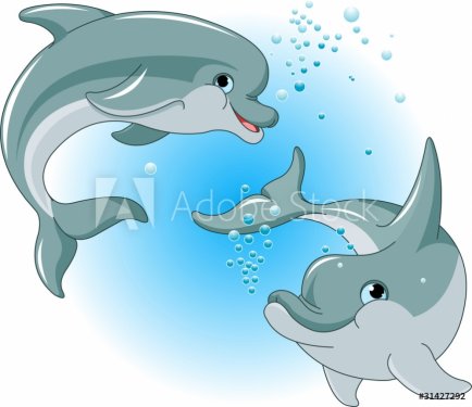 Dolphins couple - 901139763