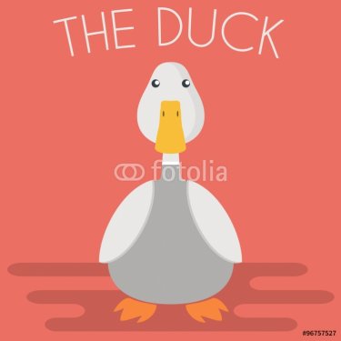 Duck mascot Illustration