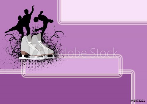 Figure Skating background - 900801902