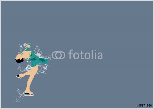 Figure Skating background - 900801921