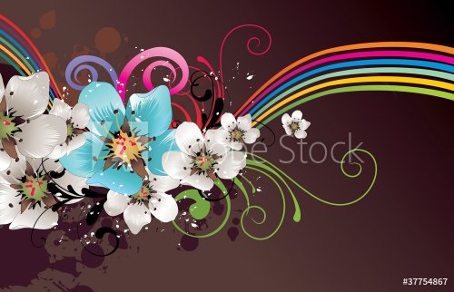 flower vector design - 900485321