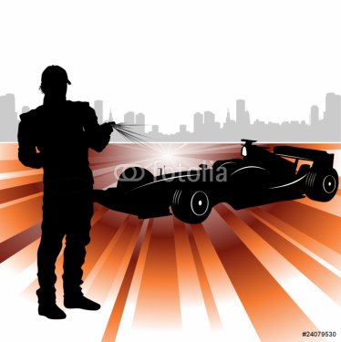 formula and race car