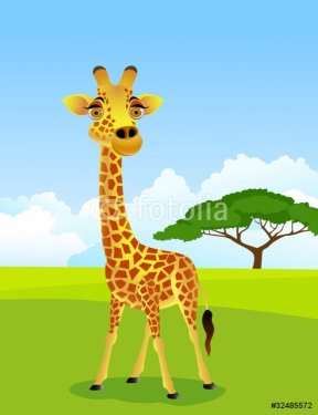 giraffe cartoon - 900461261