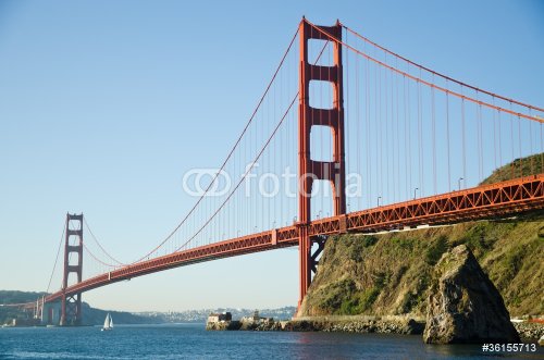 Golden Gate Bridge in San Francisco, California - 900378917