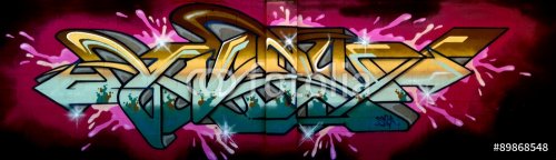Graffiti 3579 - Scritta con frecce - 901146068