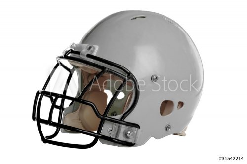 Gray Football Helmet - 900453005