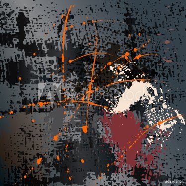 grunge background, with strokes and splashes