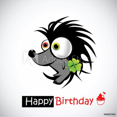 Happy Birthday hedgehog - 900882243