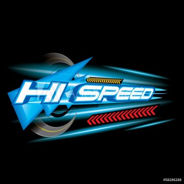 Hi Speed Concept vector - 901140754