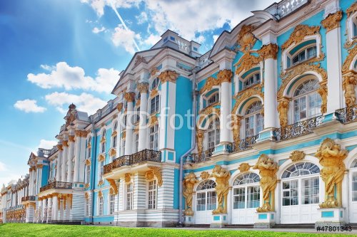 Katherine's Palace hall in Tsarskoe Selo (Pushkin). - 901009890