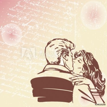 Kissing couple - 900564332