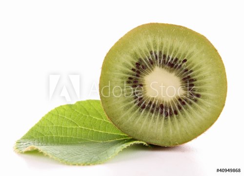 kiwi and leaf