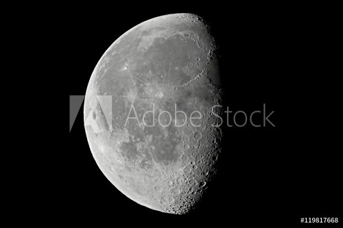 Moon detailed closeup - 901149513