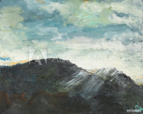 mountain abstract landscape - 901143003