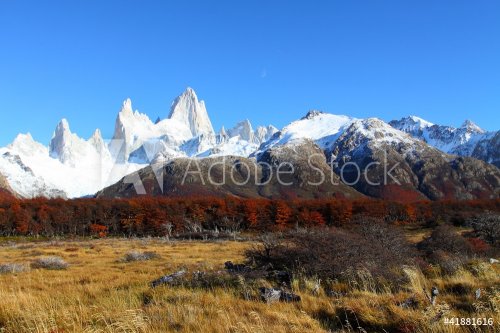 Mt. Fitz Roy Los Glaciares National Park, Patagonia, Argentina - 900446527
