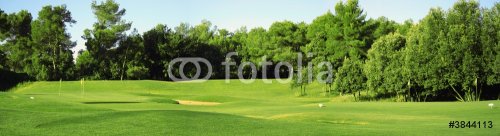 Panorama di campo da golf - 900223381